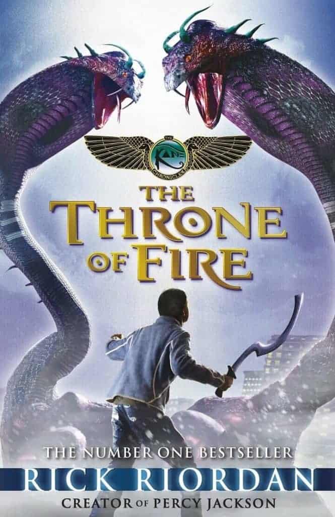 The Kane Chronicles: The Throne of Fire Book 2 by Rick Riordan